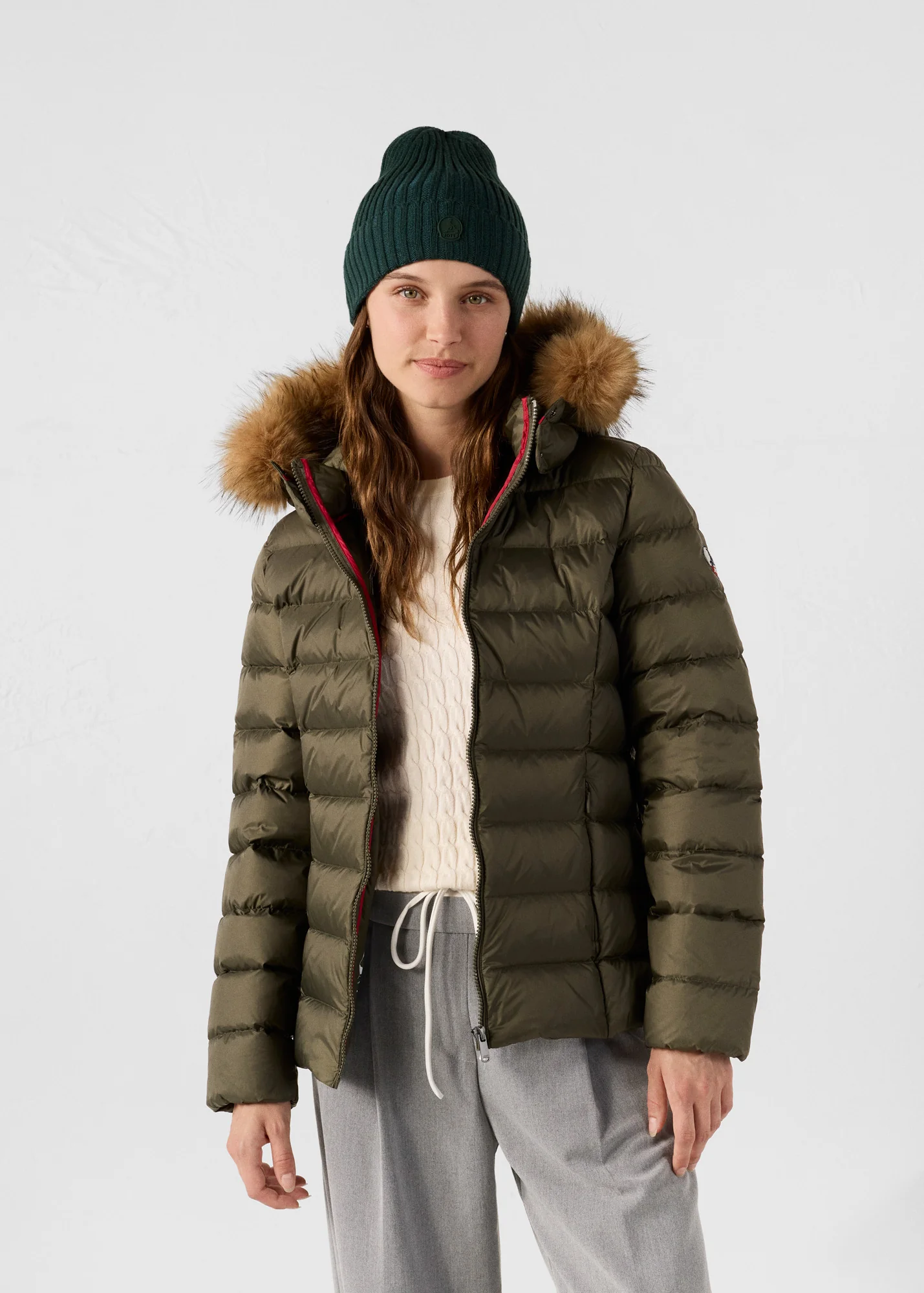 Doudoune à capuche Grand Froid Army Luxe - Image 3