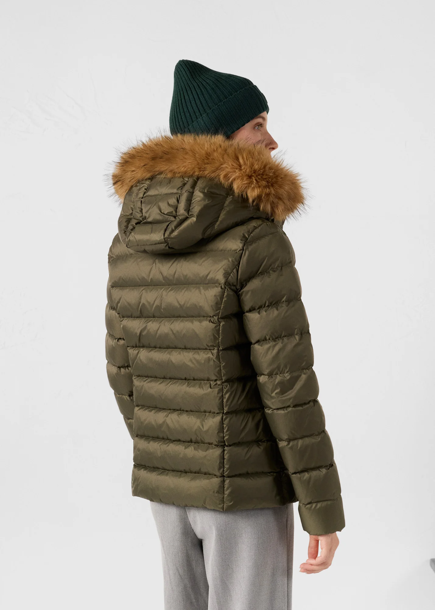 Doudoune à capuche Grand Froid Army Luxe - Image 4