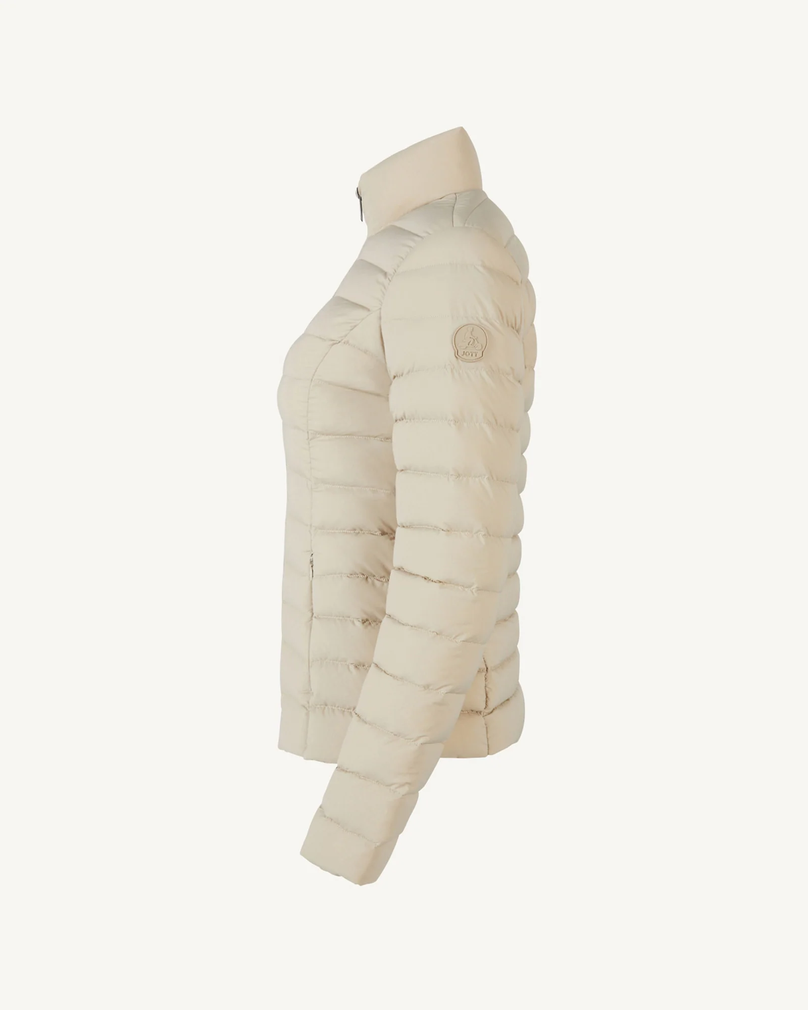 Doudoune stretch légère Beige Maia - Image 3