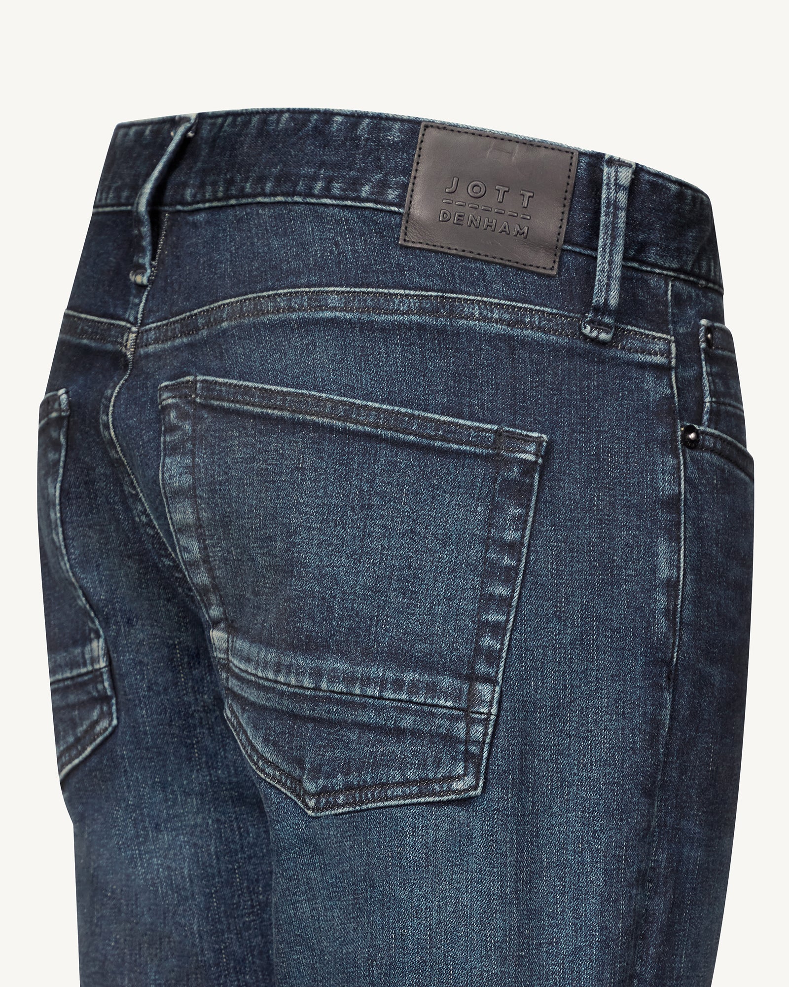 Jean homme coupe slim Bleu moyen Razor JOTT x DENHAM - Image 4